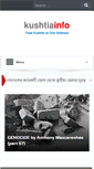 Mobile Screenshot of kushtiainfo.com